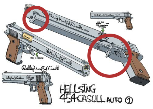 hellsing guns